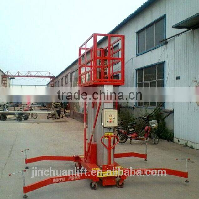14m hydraulic aluminum alloy elevating platform/ electric aluminum lift platform