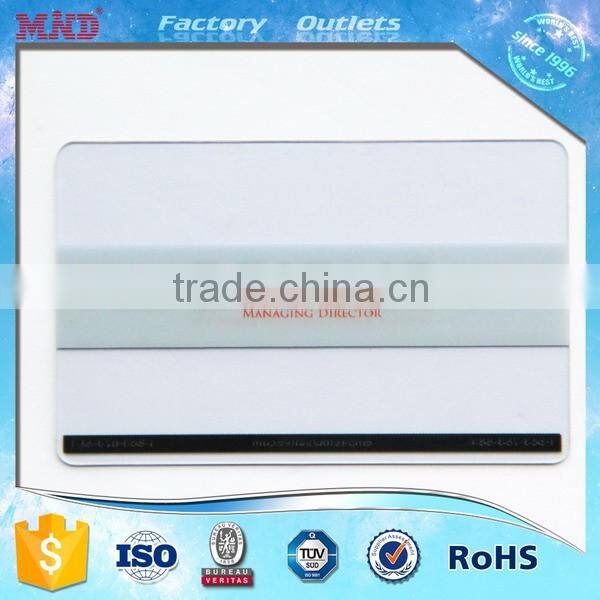 MDC30 CMYK full color plastic clear card/ transparent card/ transparent business card