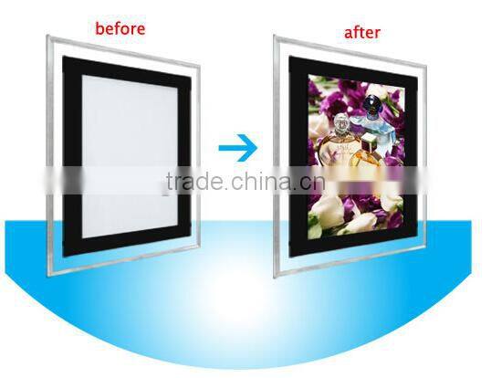 Exquisite and fashional LED acrylic sheet poster frame