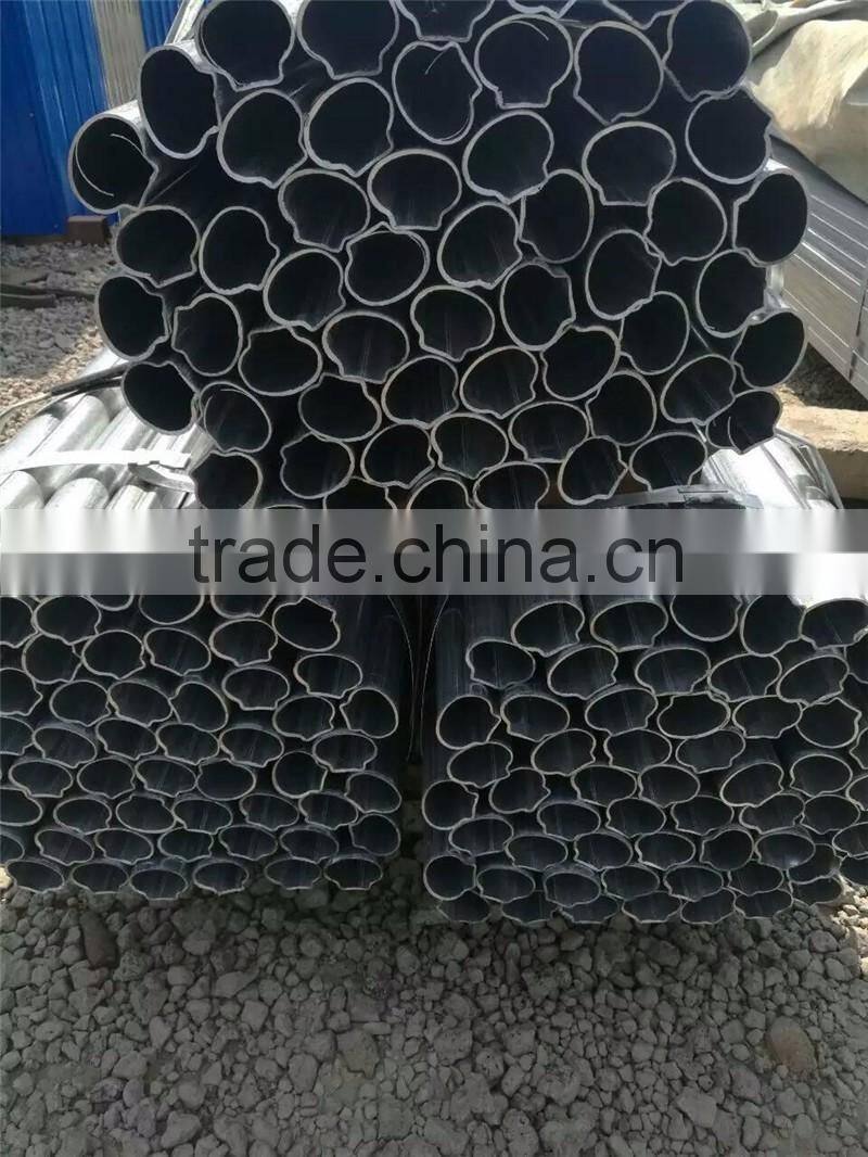 55x63mm Welded mild carbon steel hexagonal tube/pipe