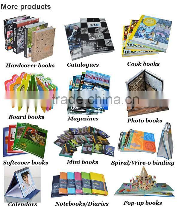 Professional hardcover book printing