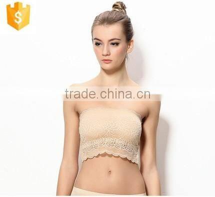 2016 sexy lace seamless bra, wholesale sexy strapless lady bra lingerie nightwear