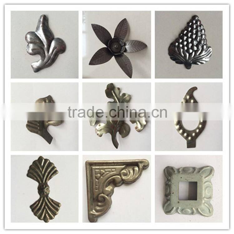 wrought iron stamping products ,cast metal part,cast iron door parts