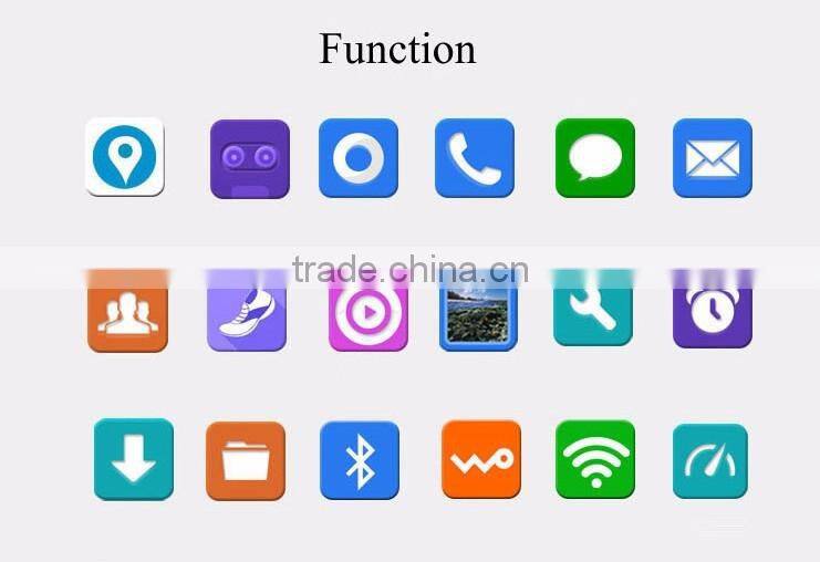 New 2016 Smart Q1 1.54 Inch 2.5D Sapphire Touch Panel MTK6580 Quad Core 3G Wifi Smart Watch