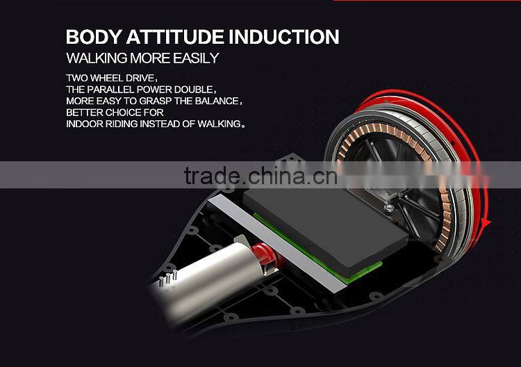 Bluetooth Music LED Lighting 2 Wheel Self Balancing Vehicle for Kids