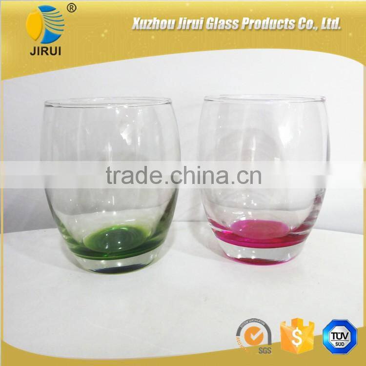design glass cup wine bottle glass cups various colors