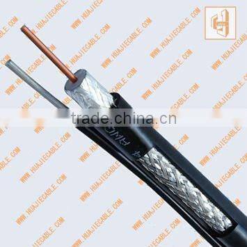 75ohm coaxial cable RG11 with messenger