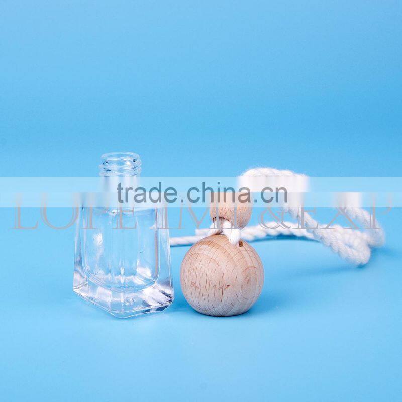 7ml Trapezium Empty Hanging Car Perfume Bottle