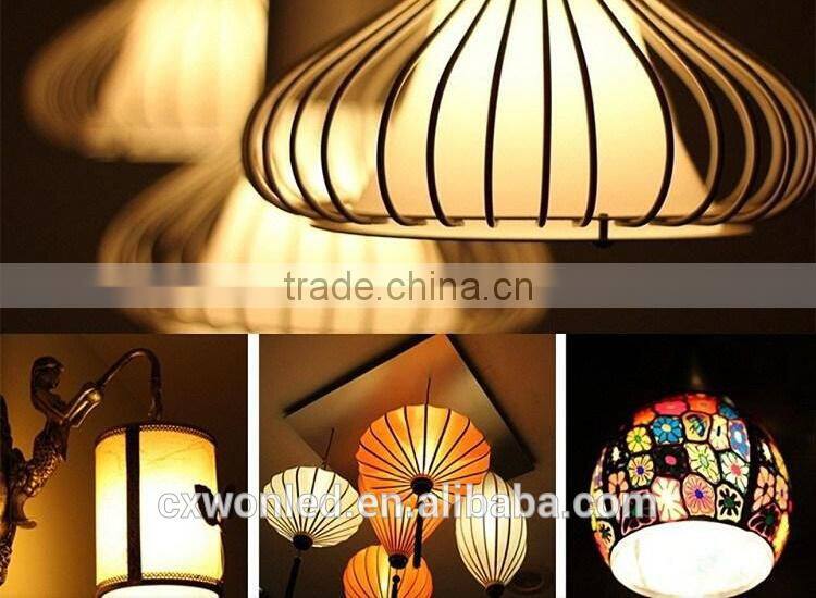 High brightness 50000hrs lifetime led filament bulb light ce rohs ul e27 e14 b22 6w led filament bulb for indoor decoration