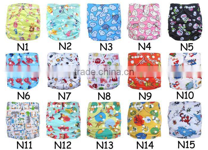 Cartoon Cloth Diapers for Bebe Diapers Manufacture