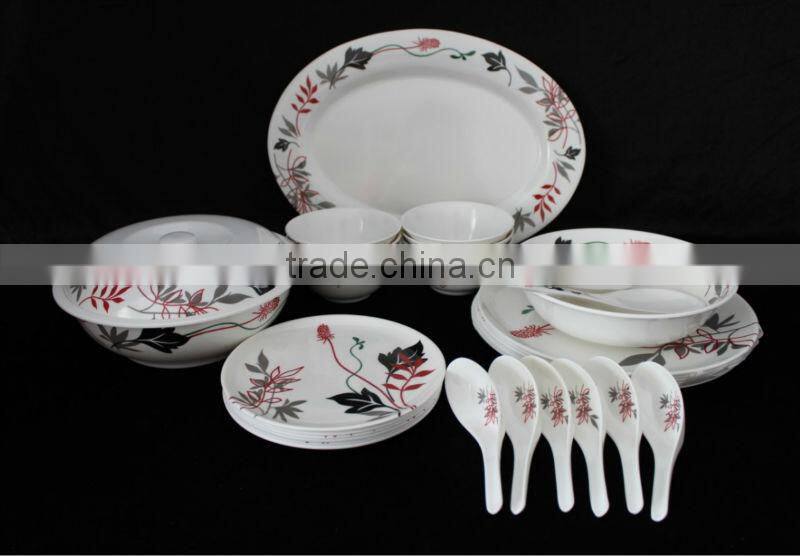 melamine tableware dinner set