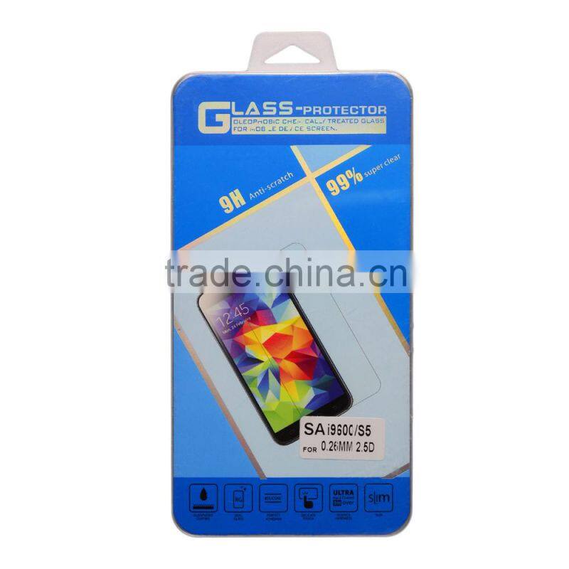Low price High quality glass screen protector for Samsung Galaxy S5