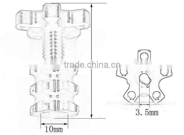 BJ-CCA-001 Top Quality Universal Aluminum Motocross Clutch Cable Adjuster