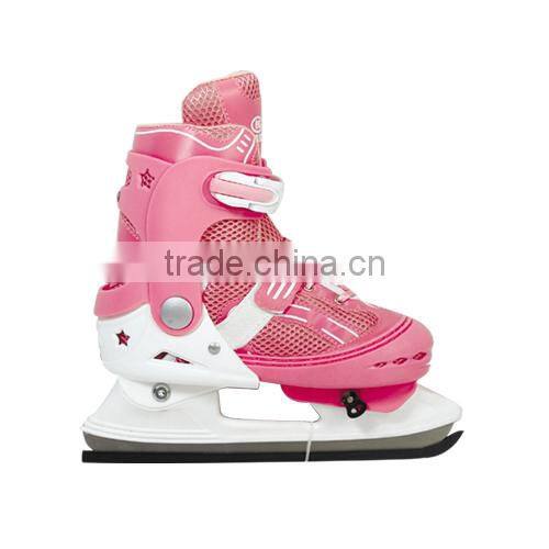 2016 new design style Ice Skates/Ice Skate Shoes for Ice Skating Rink And Accept OEM