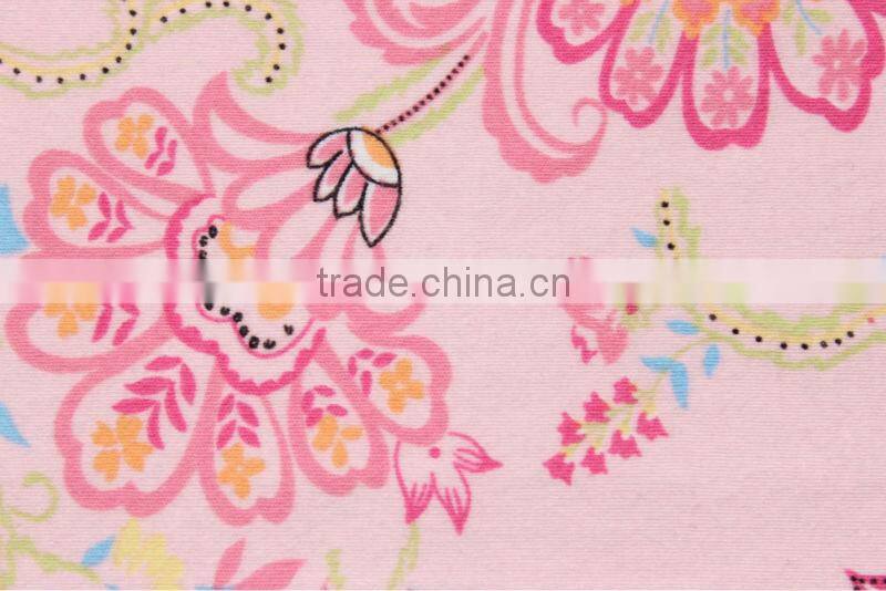 cotton spandex interlock fabric/interlock