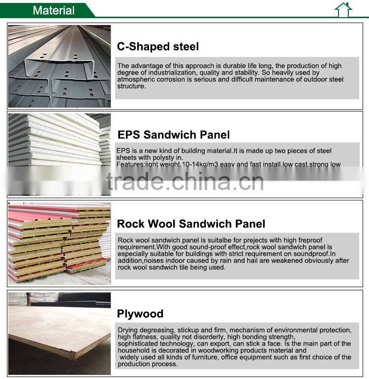 Low Cost Double Storey Modular Container House