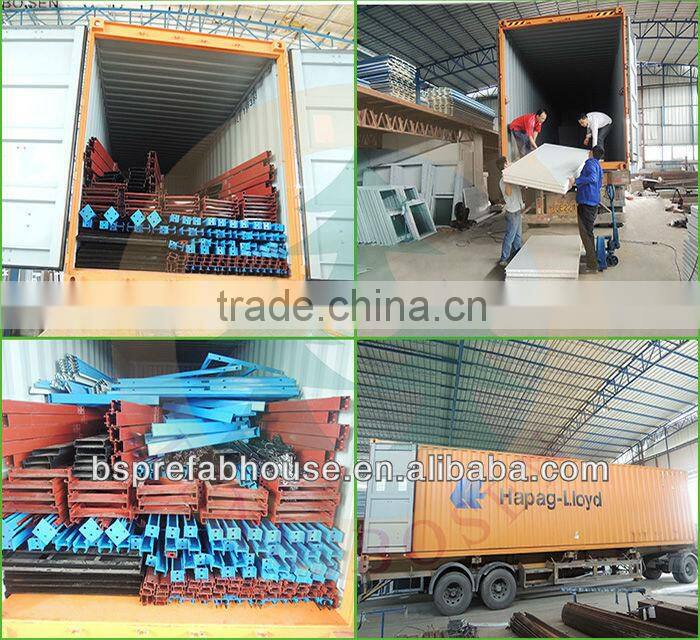 Prefabricated Construction Modern Prefab Steel Structure Villa