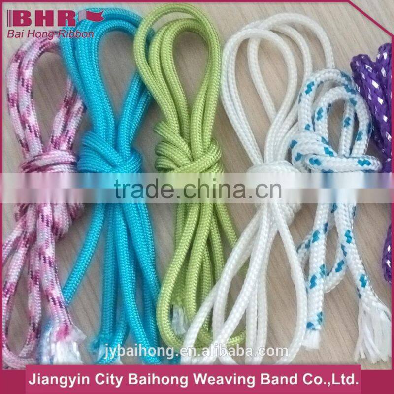 Cotton nylon polyester polypropylene braided rope