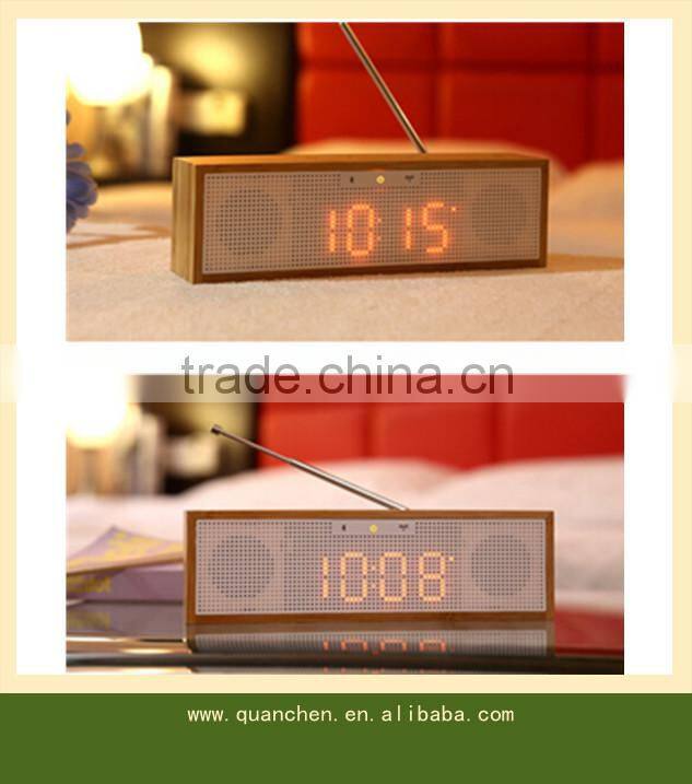 NFC Bamboo Bluetooth Speaker