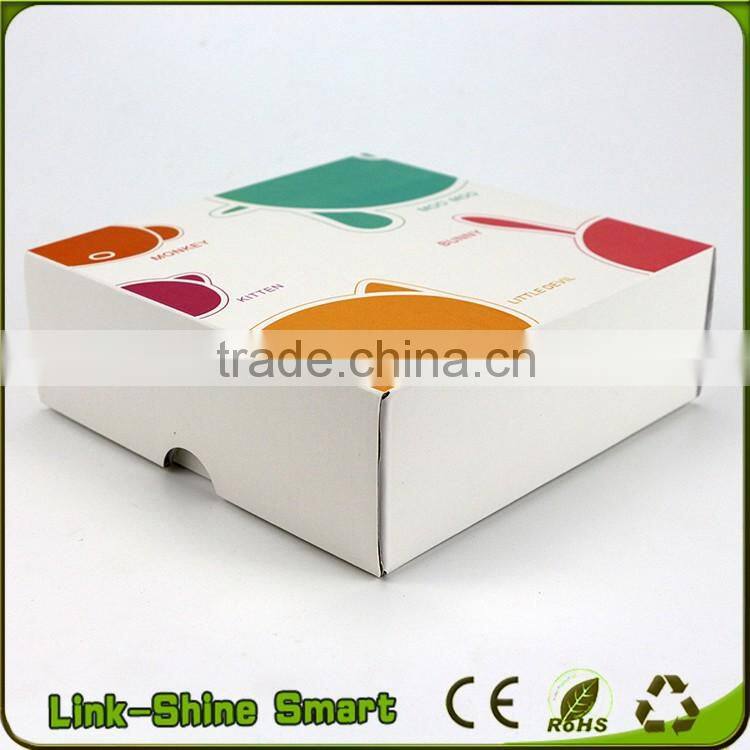 High capacity cartoon cute power banks 4500mah charger with double usb output