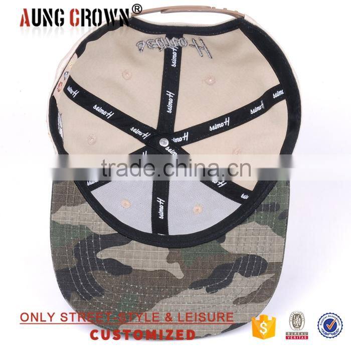 3d design custom acrylic letter snapback hat