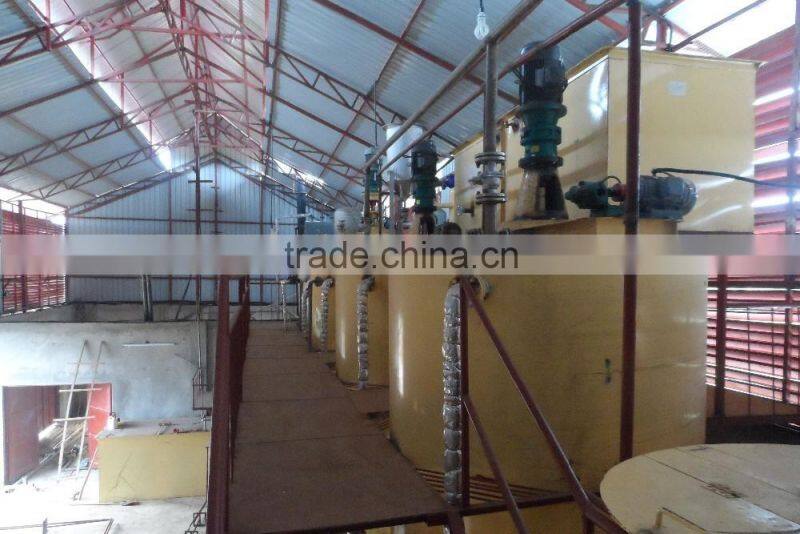 peanut ,soybean and sunflower oil refining machine for all kinds crude oil with BV and CE certification