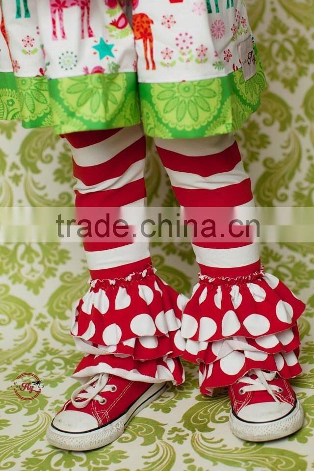 Children polka dot printed black white dots tee for baby girls polka dot blouses pant set