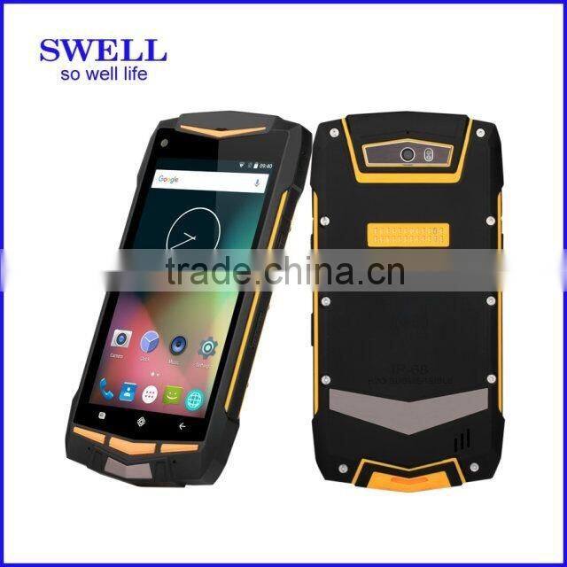 RS232 12pin usb UART Rugged smartphone Slim Body Design Big Battery Capacity 5inch Screen Android 4G Mobile Phone