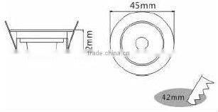 High Degree LED downlight,ceiling lamp