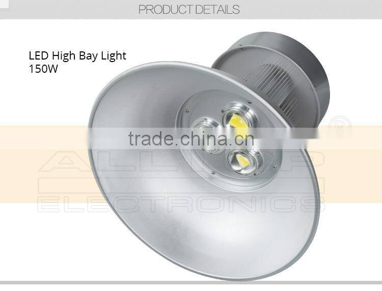 High lumen bridgelux 150w led high bay light dlc approved