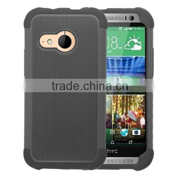 Hybrid Shock Proof Silicone Mobile Phone Case For HTC ONE MINI2 M8 MINI