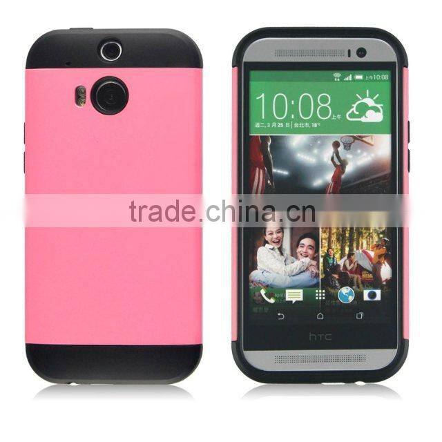 Accessories For The HTC One M8 Slim Hard Shell Tough Armor Case Cover