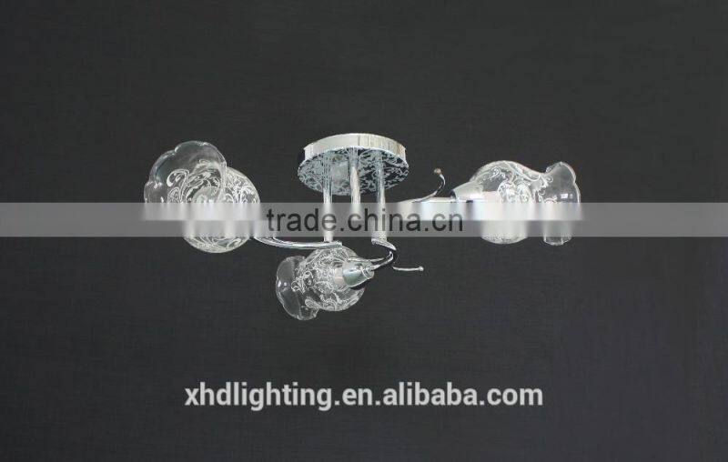 white stylish glass chandelier Coozen direct manufacturer for restaurant/hotel decoration
