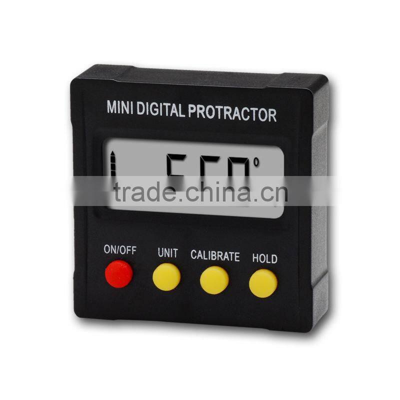 Mini Digital Protractor Inclinometer Angle Meter 360 degree Slope Angle Upright Magnet