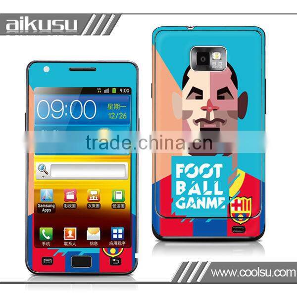 Wholesale cell phone skins&stickers for samsung s2 i9100