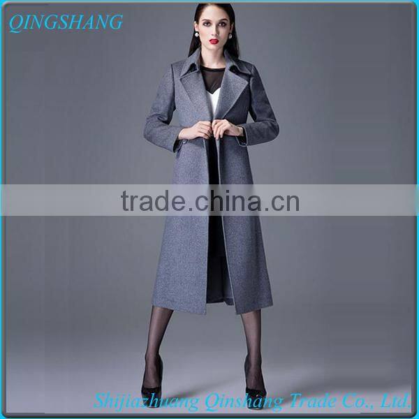 white cotton coat lady coat
