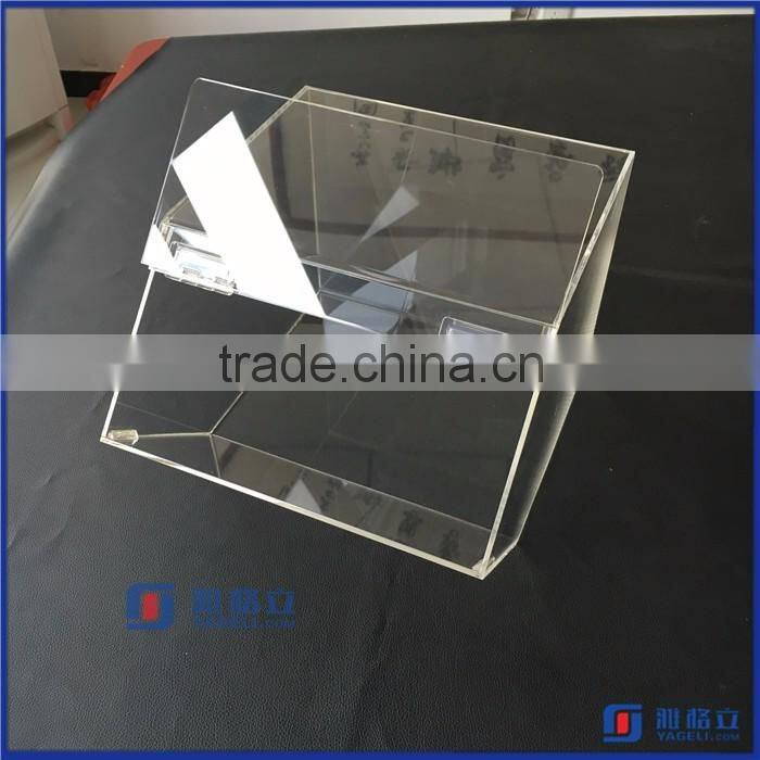 Yageli China factory wholesale acrylic candy box with scoop