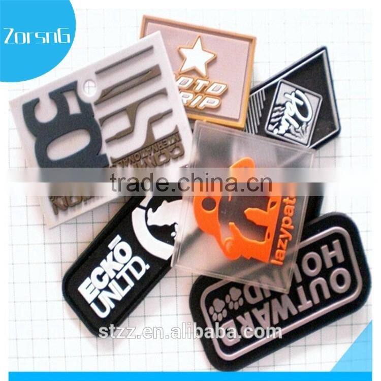 New design Clothing rubber logo patch