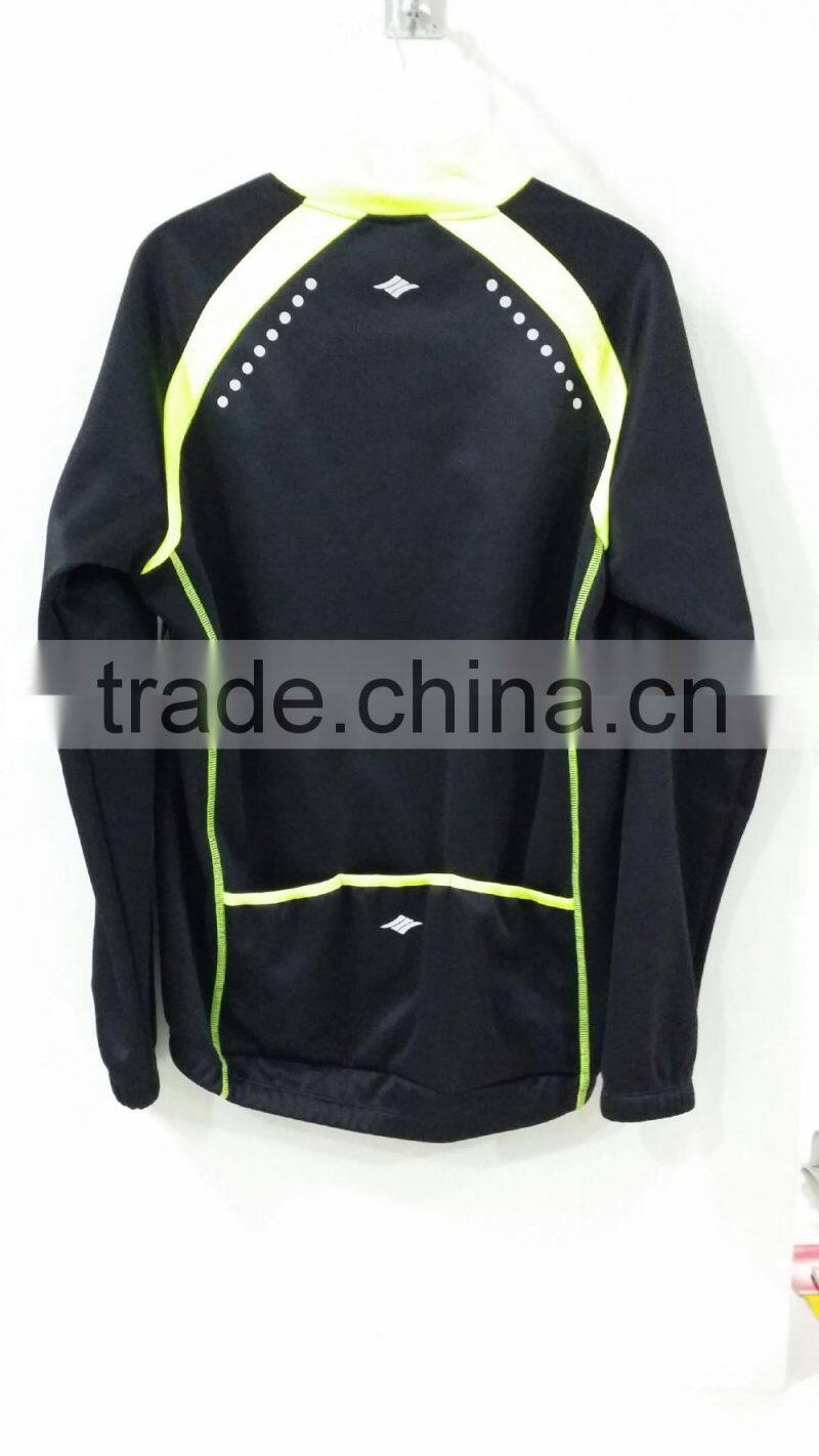 Santic Hign Qyality winter reflecting cycling jacket