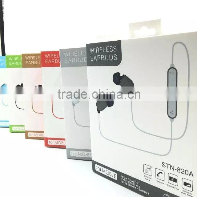 In-Ear Style and Wired bluetooth Communication headphone