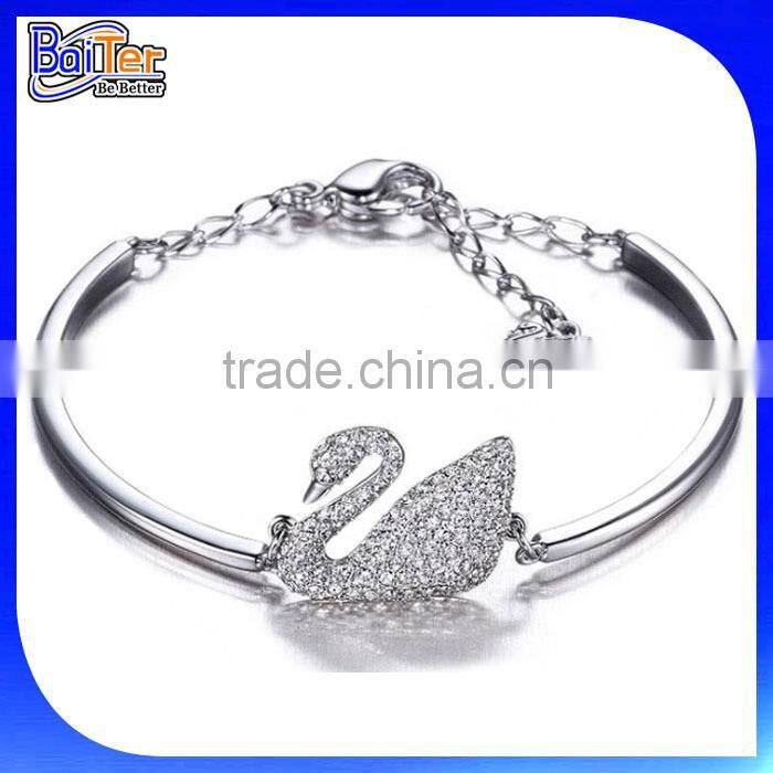 Hotsale Wholesale Triangle Shape Open Bangle Bracelet Cuff Bracelet 925 Sterling Silver Arrow Bracelet