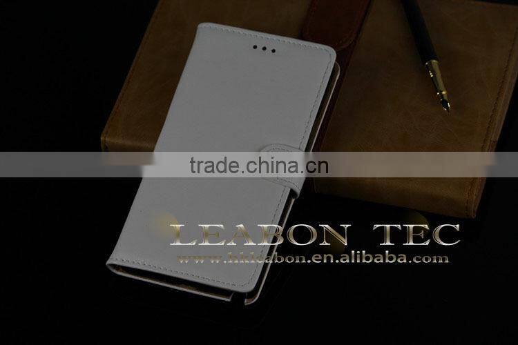 Luxury PU stand wallet filp case for galaxy note 4, leather covers
