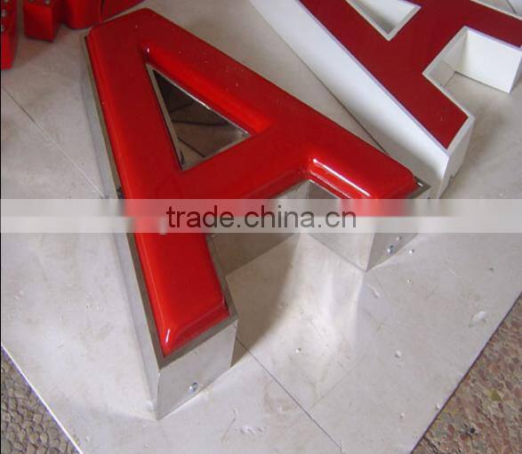 3d blister led illuminated letter custom as picture