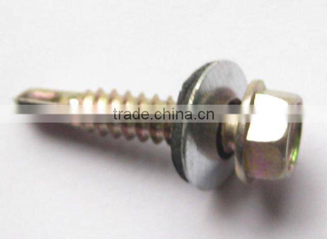 Big flange self drilling screw