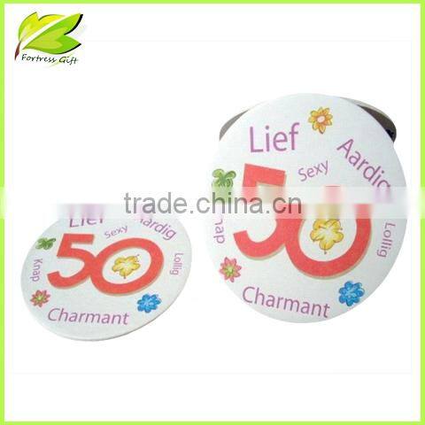 Lovely coaster absorbent paper beer coaster