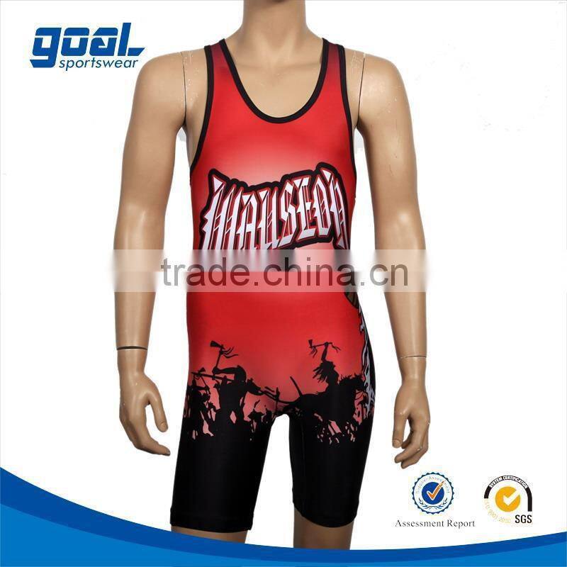 High quality but cheap custom wrestling singlets for sale