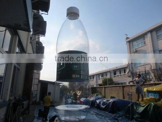 Outdoor Gaint Water Bottle Model Inflatable Advertising Bottle
