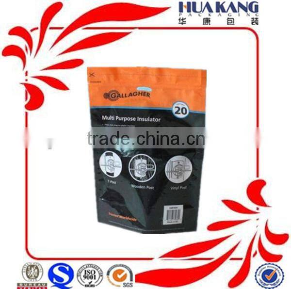 Stand up pouches zipper bag for packaging multi purpose insulator