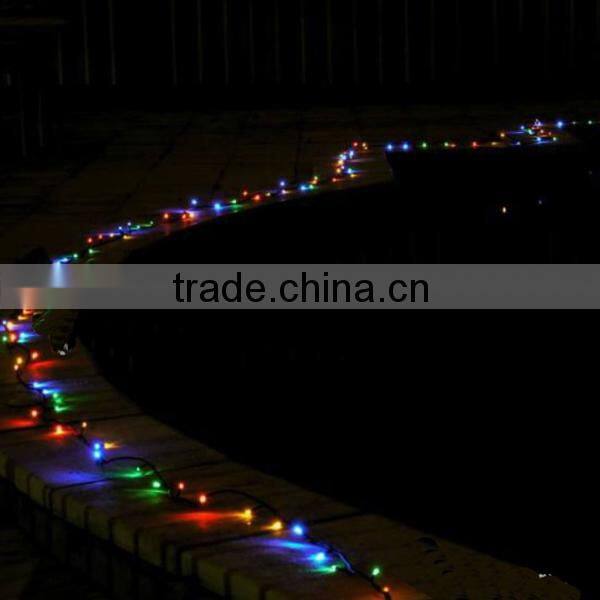 Outdoor solar pannel 2V 450mAh 100 leds christmas party light Waterproof led solar christmas lights
