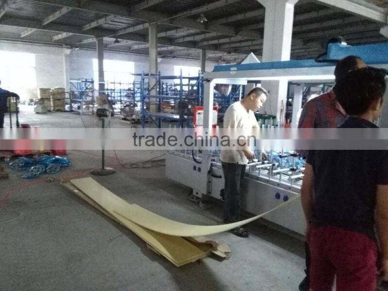 SKR machinery automatic coating machine for PVC/PE/PP WPC board profile pipe wrapping
